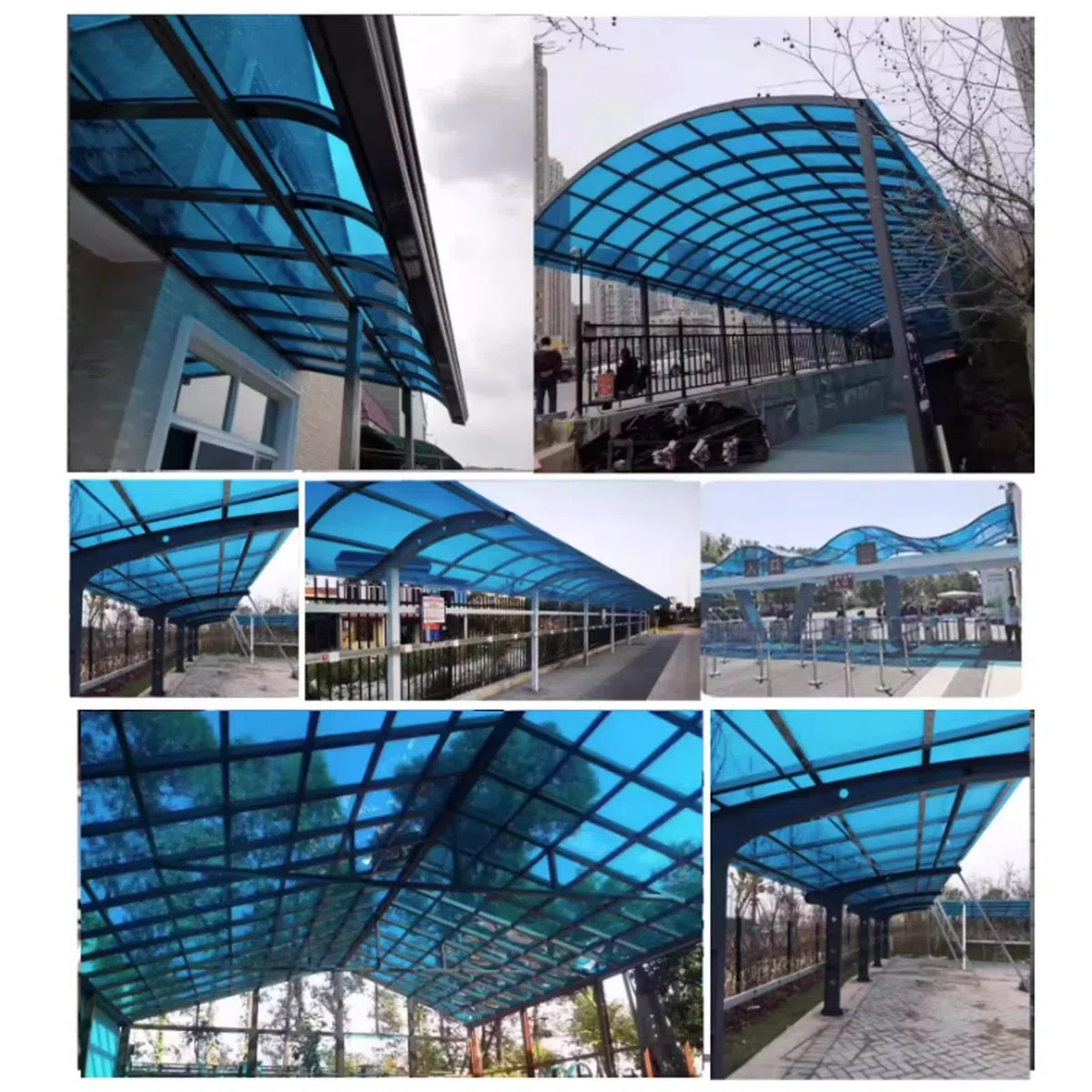 2MM Planchas De Policarbonato, Láminas De Plástico para Techos De Invernaderos,Protección UV Paneles De Techo Transparente,Planchas Revestimiento De Repuesto para Invernadero