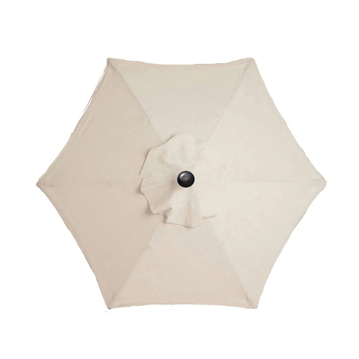 Parasol de Repuesto de 2,7m/3m,Cubierta de Tela para Sombrilla de 6 u 8 Brazos,Cubierta de Toldo para Exteriores,Impermeable Anti-Ultravioleta Cubierta de Repuesto para Combrilla