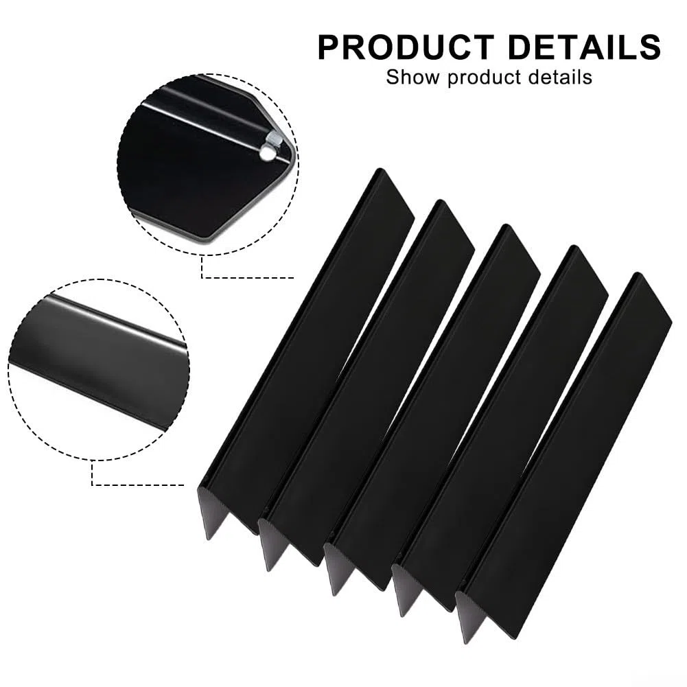 Paquete de 5 barras para Weber para Genesis para ES310 ES320 ES330 diseñadas para una fácil instalación, piezas de repuesto de placas de calor de acero