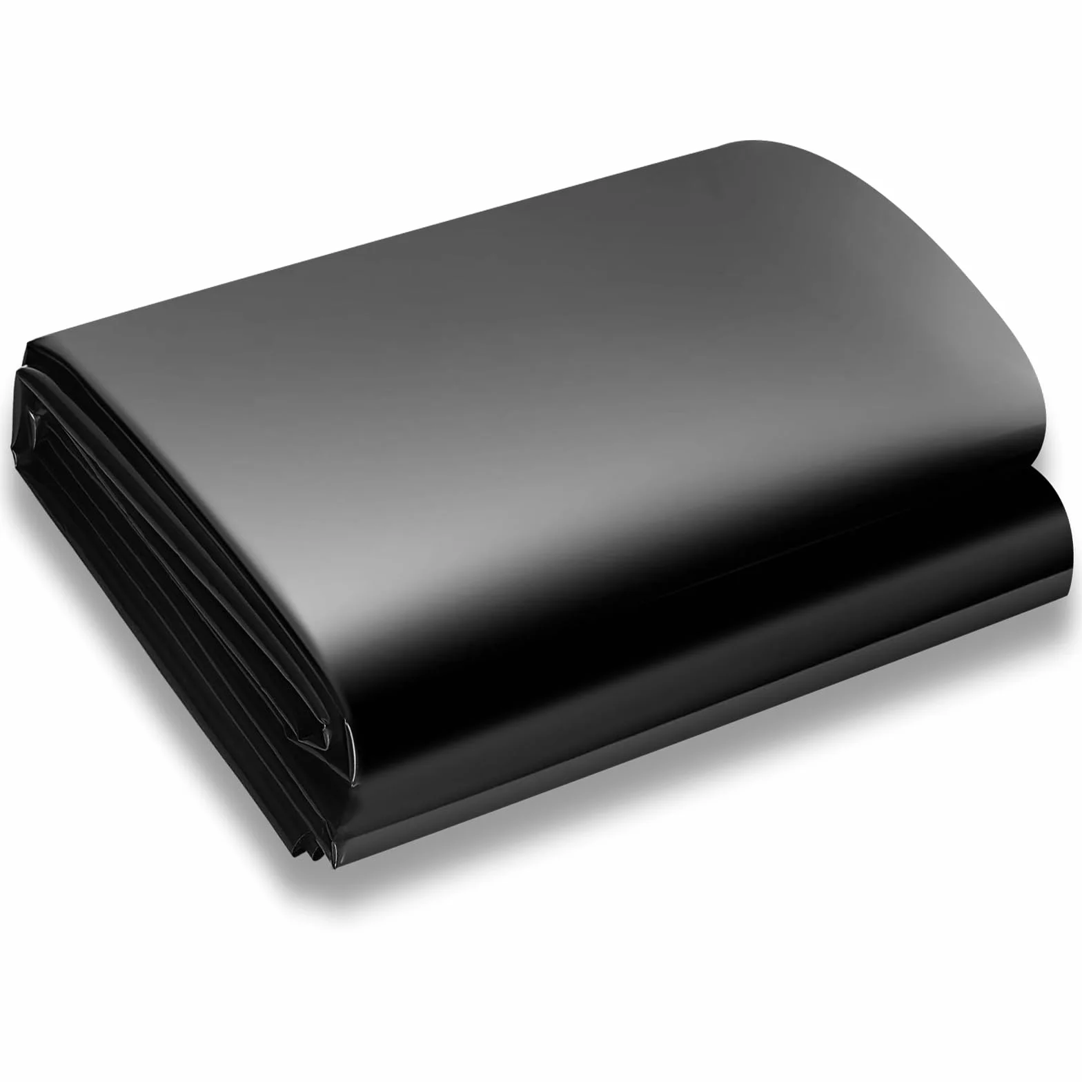 Forro de estanque, Forro de estanque 3x4m, Forro de estanque HDPE negro de alta resistencia, para flores, jardineros, invernaderos, estanques, selección de agua, UV estable