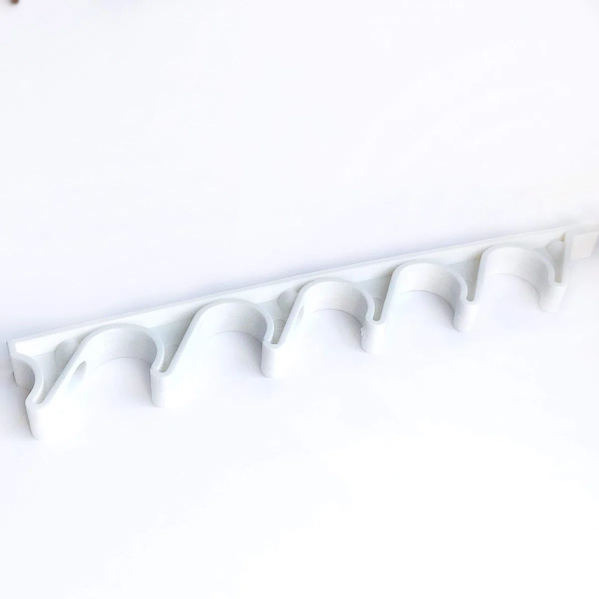 4 soportes de ajuste de nailon blanco de 6 posiciones para patio al aire libre, muebles de patio o tumbonas, reemplazo, soporte de espalda, ajuste multiposición de altura de respaldo de 10 5/8