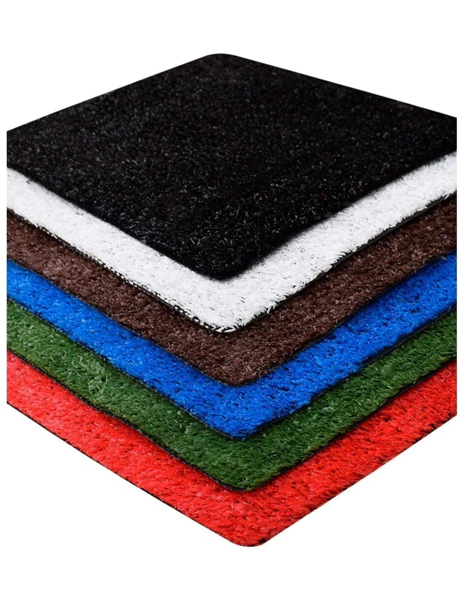 Jardin202 - Césped Artificial ColorPlus 10mm - Rollos | Alta Densidad | Césped para Eventos y Decoración | 2 x 4 Metros : 8 m2 (Roja)