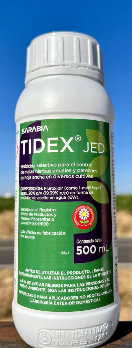 Fluoroxipir 500ml, herbicida selectivo para cesped, letal contra hoja ancha. Sarabia