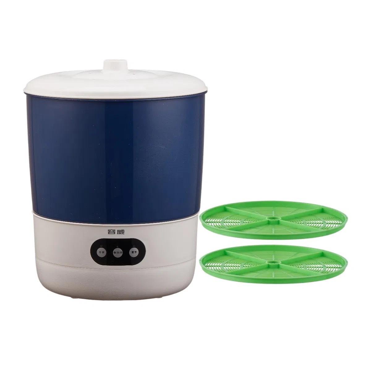 Máquina de Brotes Recipiente Germinador Automático de Irrigación 360 Grados Configuración Climatizada Resistente Apta para Uso Familia