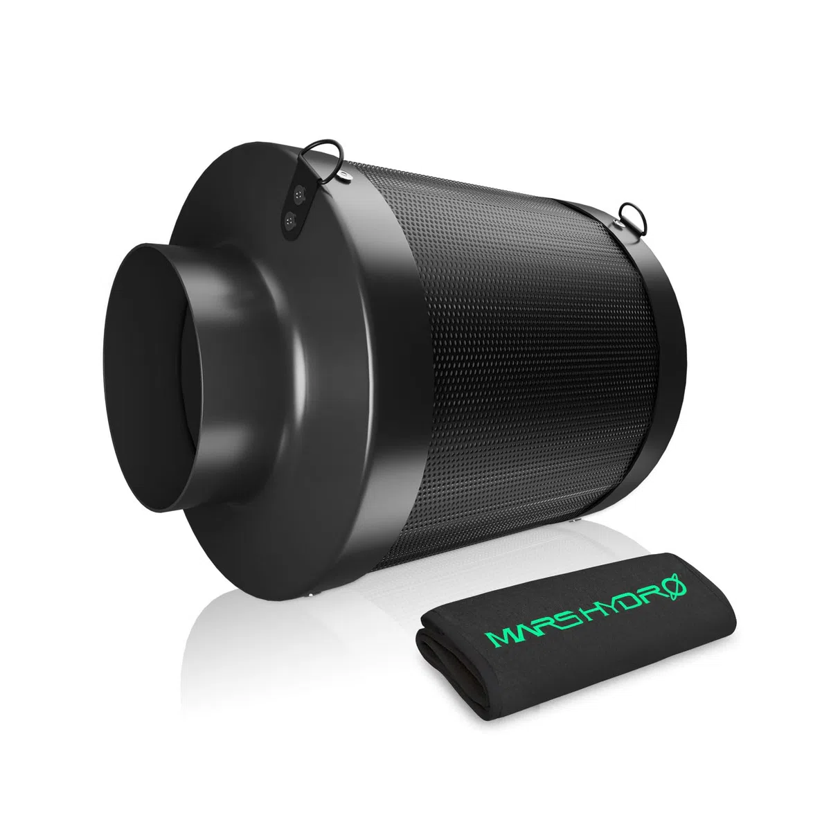 MARS HYDRO Filtro de carbón activo de 100mm, filtro de carbón con control de olores con carbón activado australiano, núcleo de carbono intercambiable para filtro de carbón para ventilador de tubo