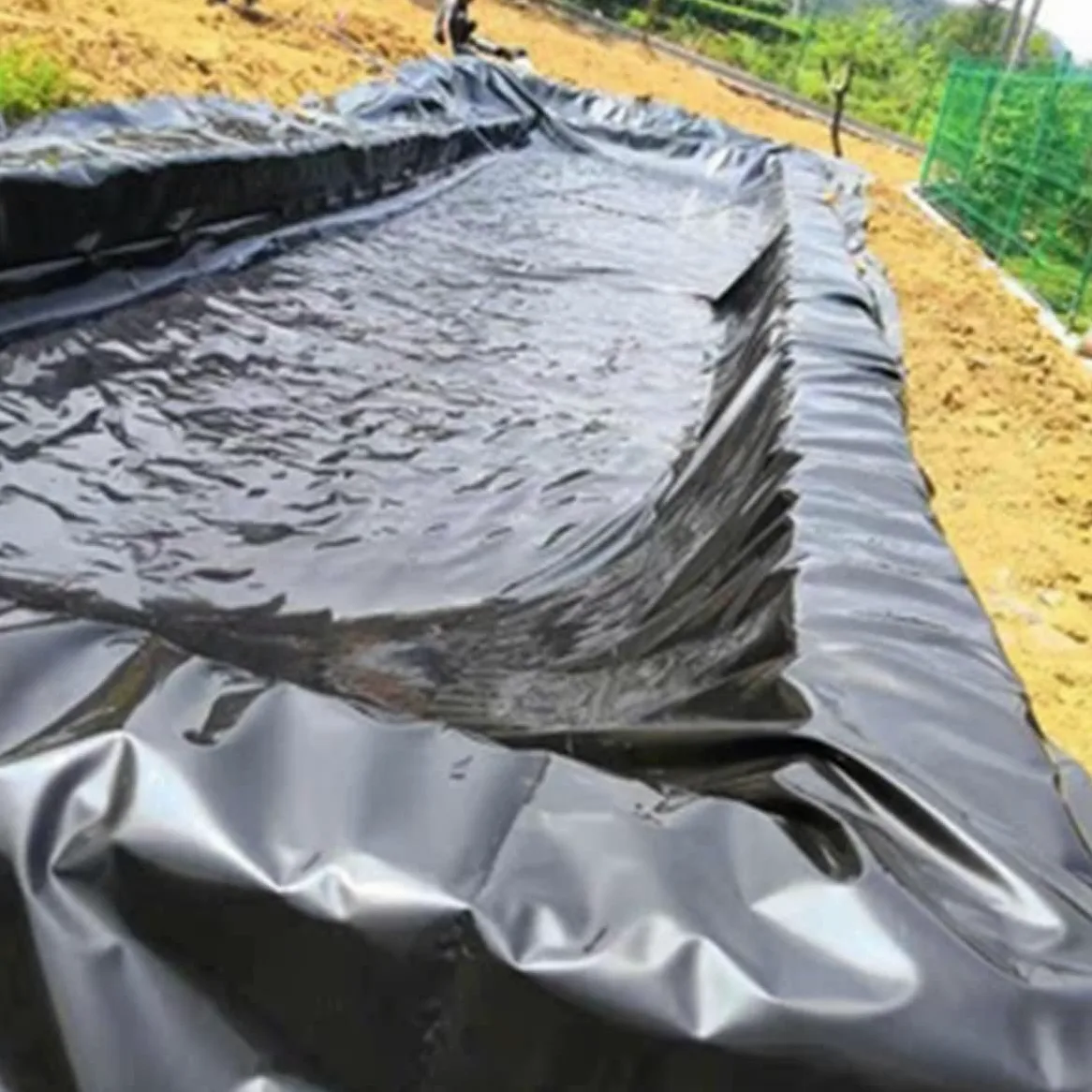 Lámina De PVC Lona Estanque Negro Revestimiento Estanque Resistente Estanques De Peces Revestimiento Preformado Membrana para Alberca De Jardín Fuentes Koi Pond Liner (Size : 1.5x10m)