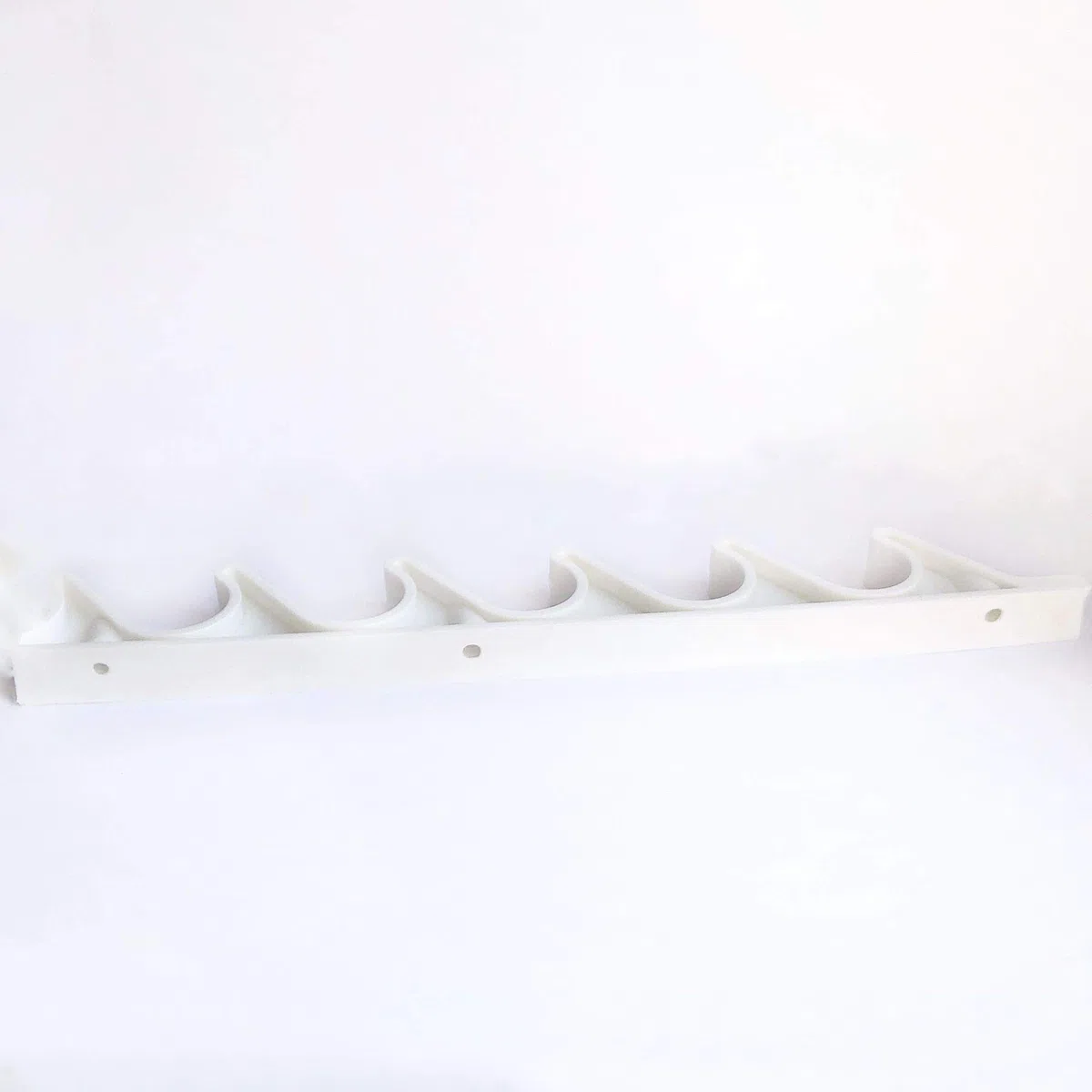 4 soportes de ajuste de nailon blanco de 6 posiciones para patio al aire libre, muebles de patio o tumbonas, reemplazo, soporte de espalda, ajuste multiposición de altura de respaldo de 10 5/8