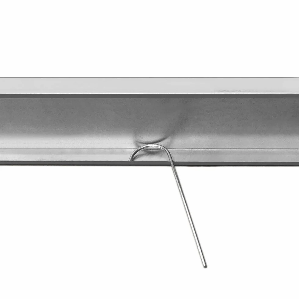 Deuba Base para Invernadero de Acero galvanizado 190x122 Cimiento Basamento sólido y Estable