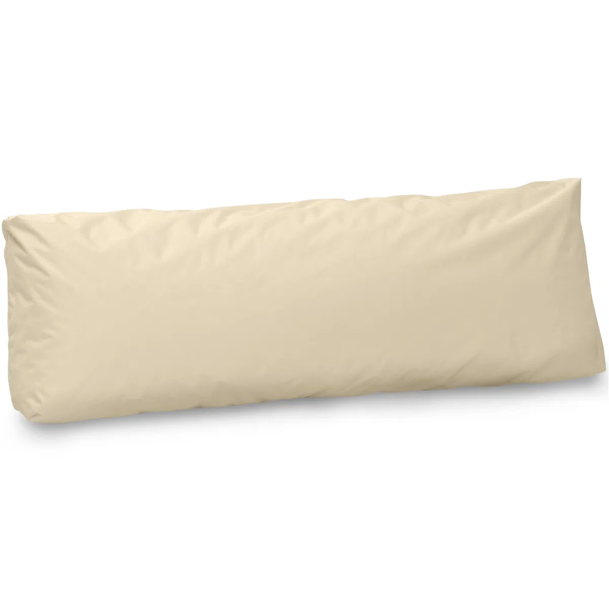 Spatium Jumbo XXL Cojines Sofá Palets Cojines para pales europalé palets Funda desenfundable, Impermeable (Beige, Respaldo Largo 120x50x20)