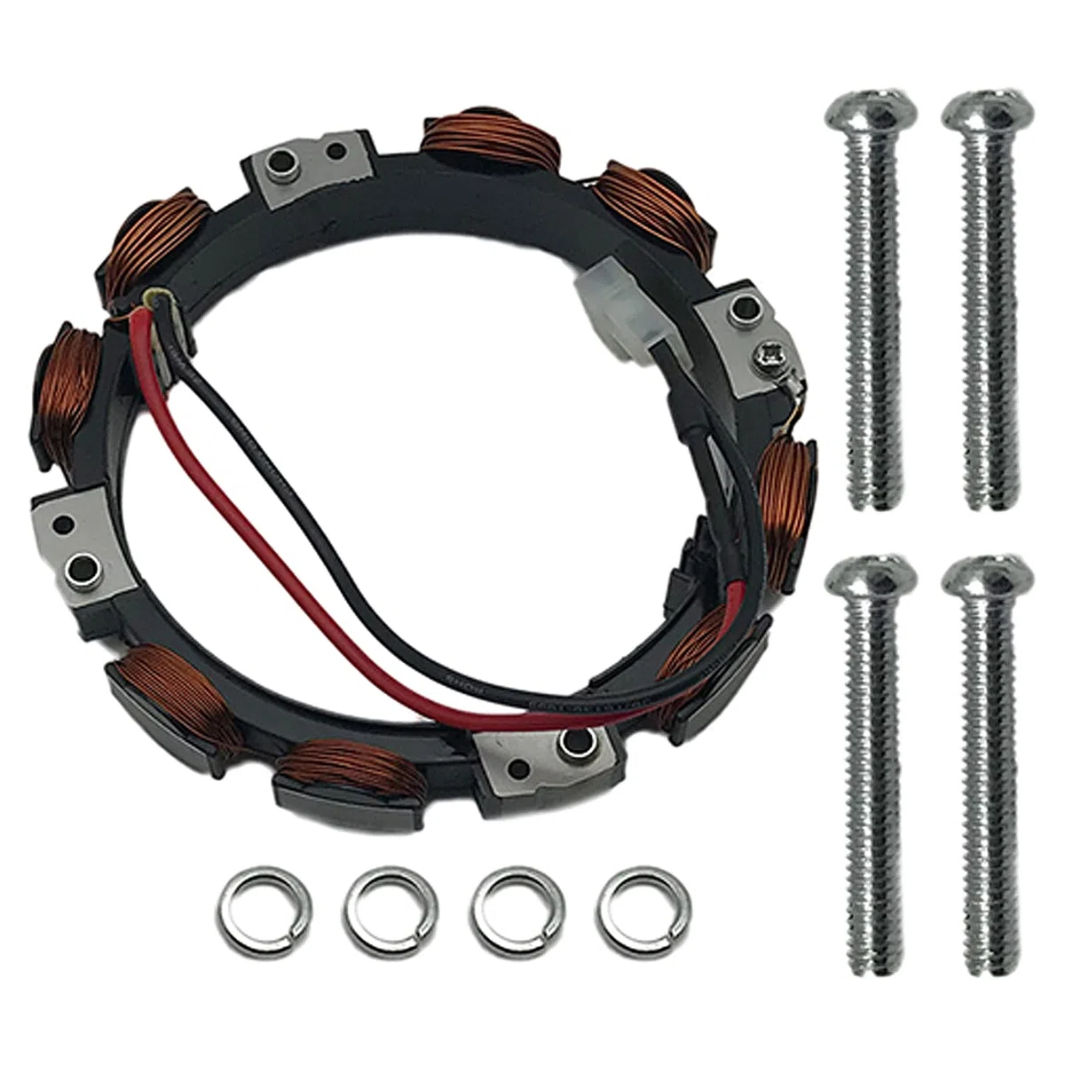 592831 Alternator Stator Compatible con Briggs & Stratton Alternator 696459 393800 691063 393474 Compatible con 19E400 19F400 19K400 Engine Toro Snowthrower