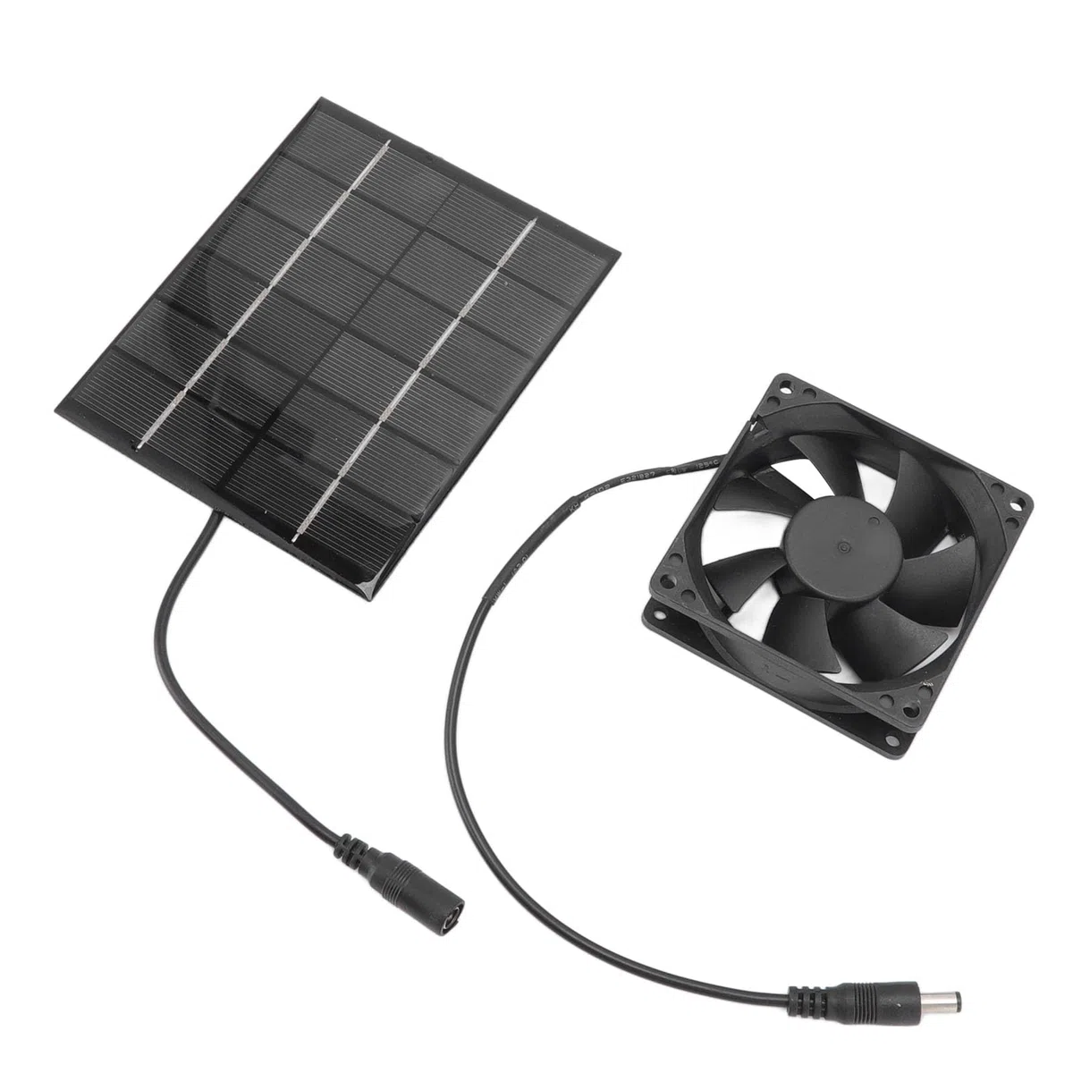 Ventilador de Escape, Ventilador de Escape Solar, Ventilador de Ventilación, Ventilador de Panel Solar Herramienta de Disipación de Calor de Ventilación de Aire de Escape para